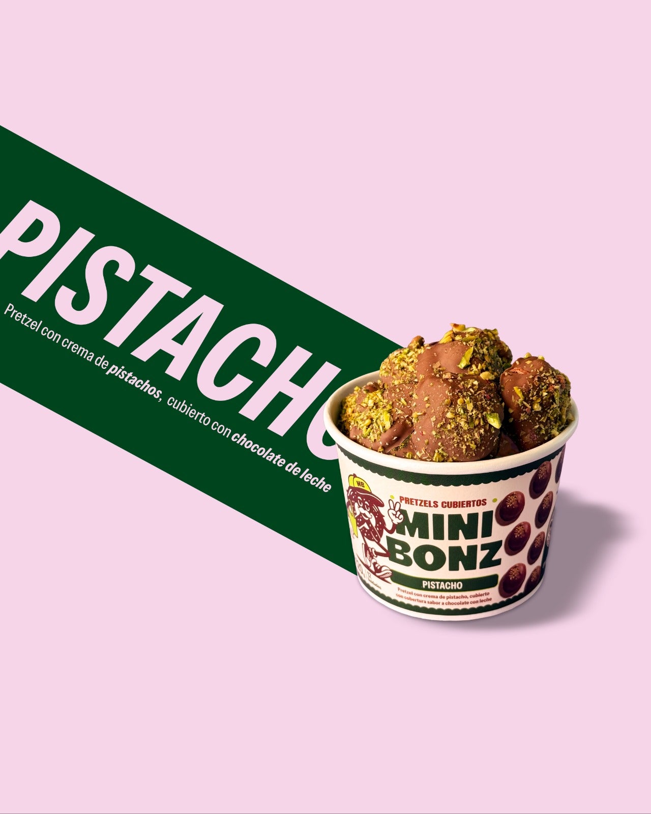 Mini Bonz Pistacho